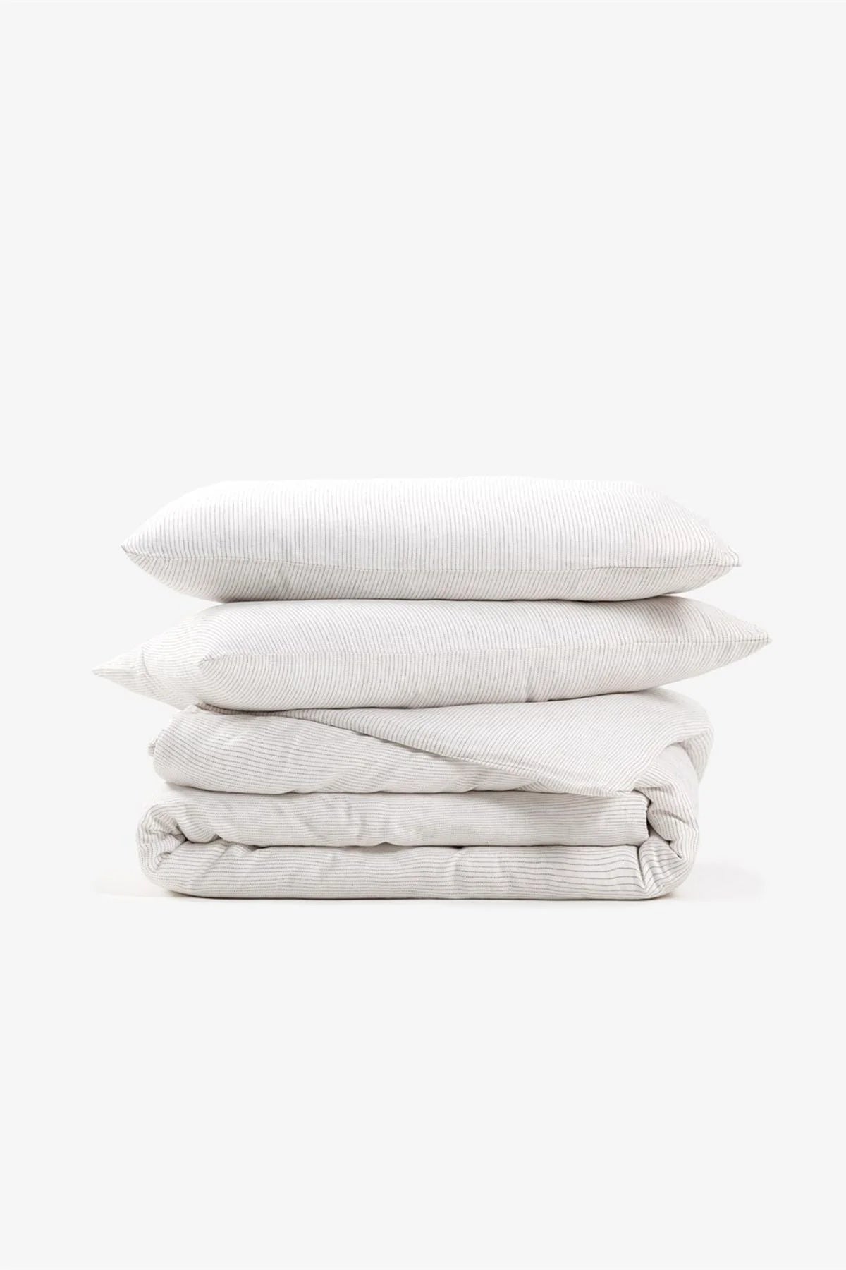 Linen&Cotton Duvet Cover Set - Queen