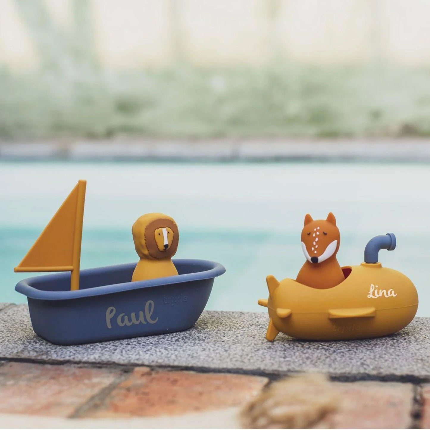 Trixie Bath toy sailboat - Mr. Lion
