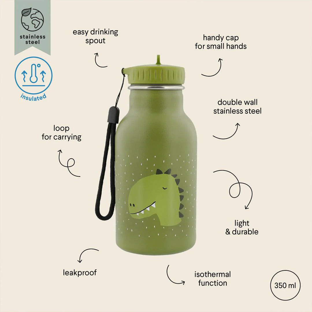 Trixie Insulated drinking bottle 350ml - Mr. Dino