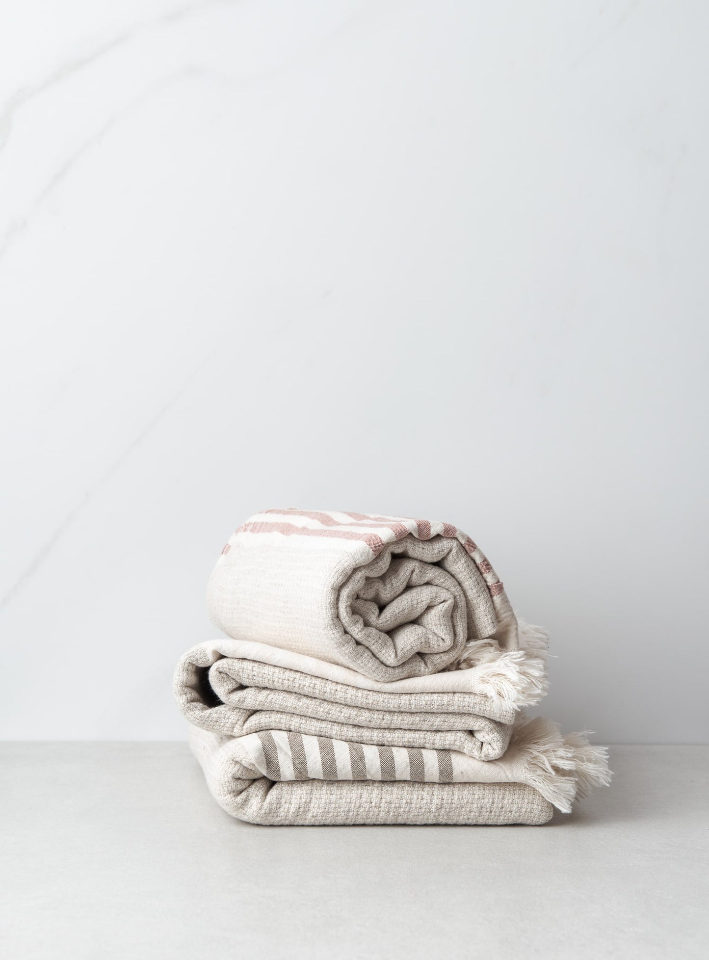 Linen & Cotton Turkish Towel - Defne