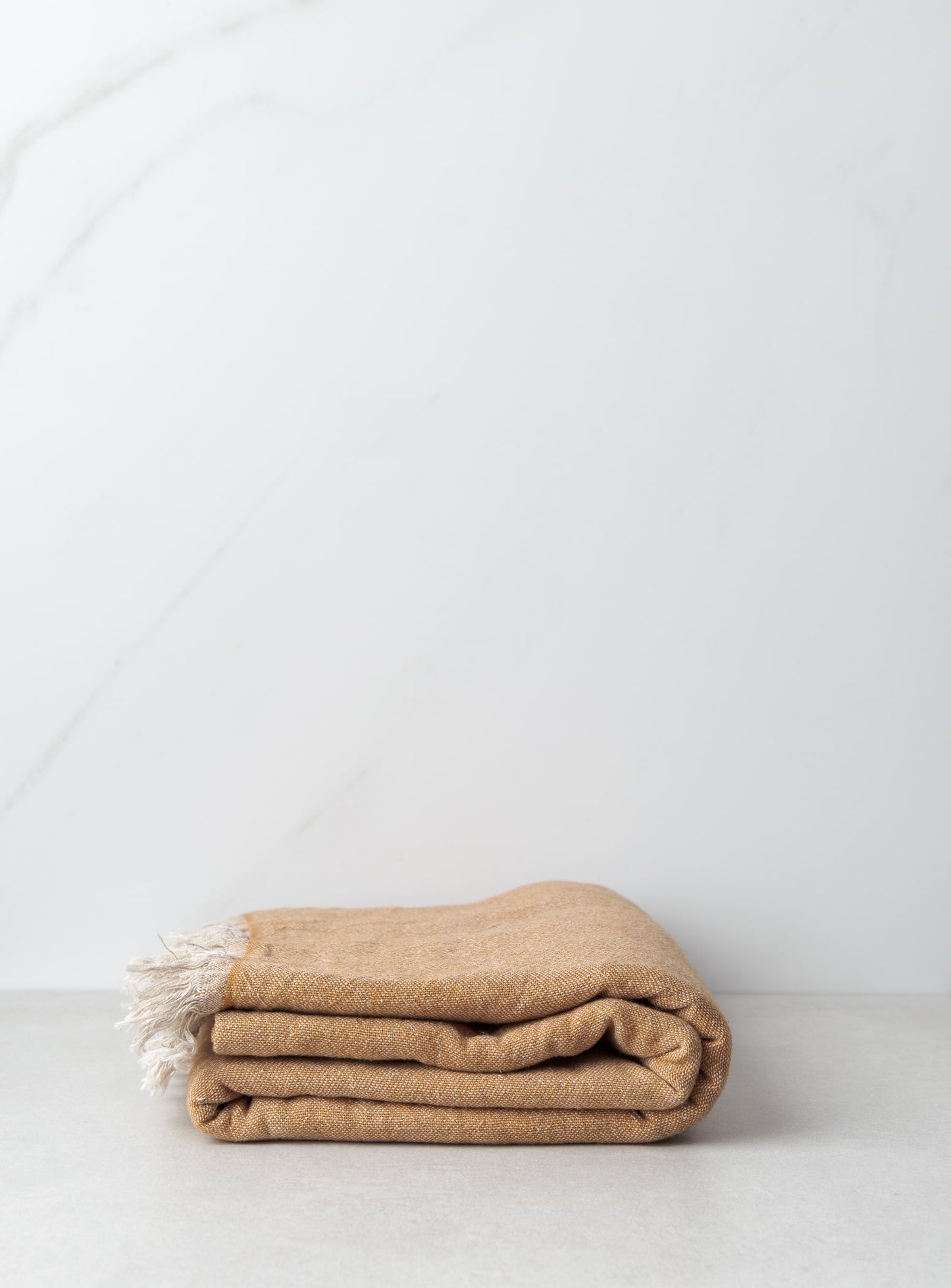 Linen and Cotton Throw - Papatya