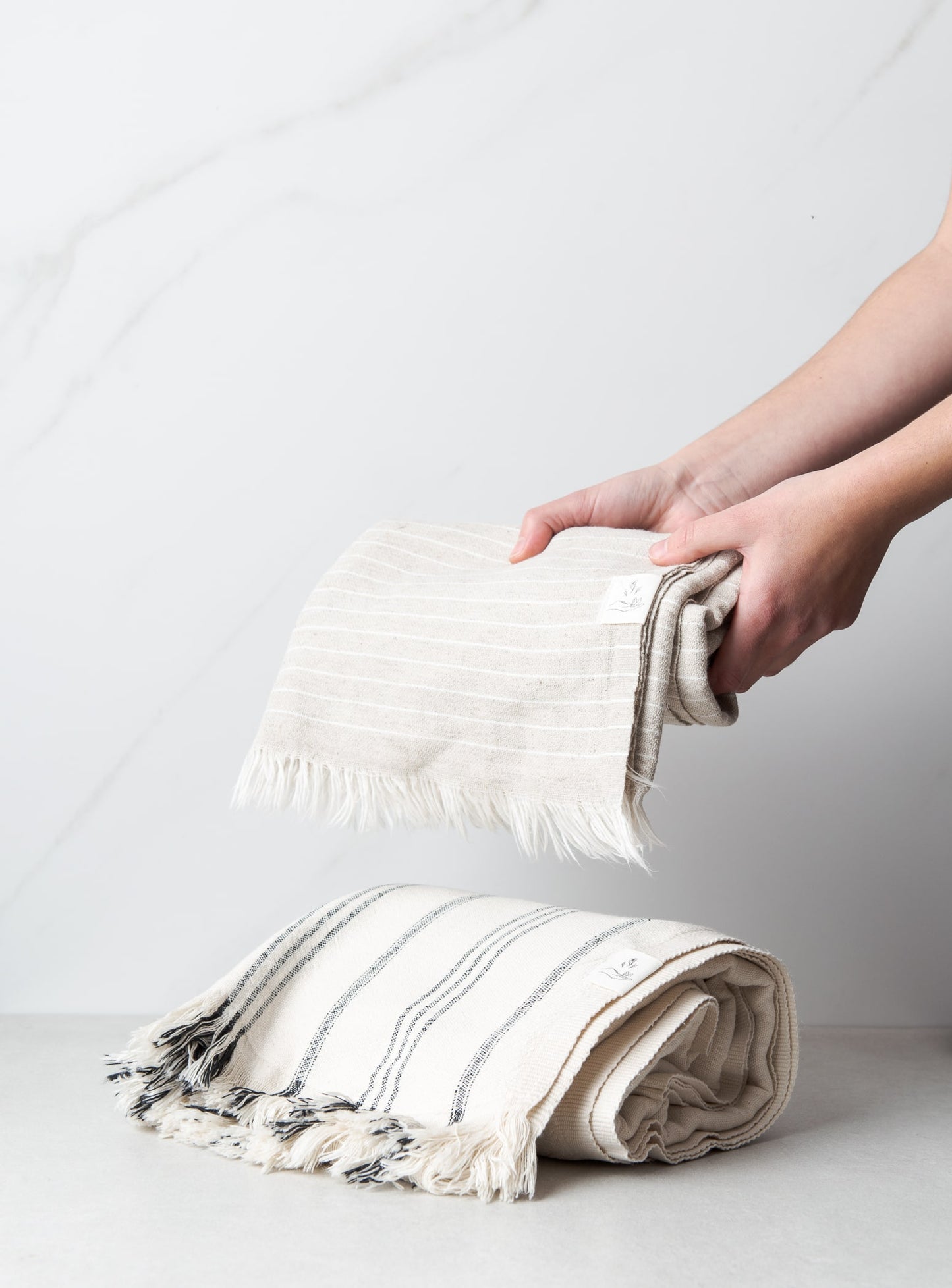 Linen & Cotton Turkish Towel - Nisan