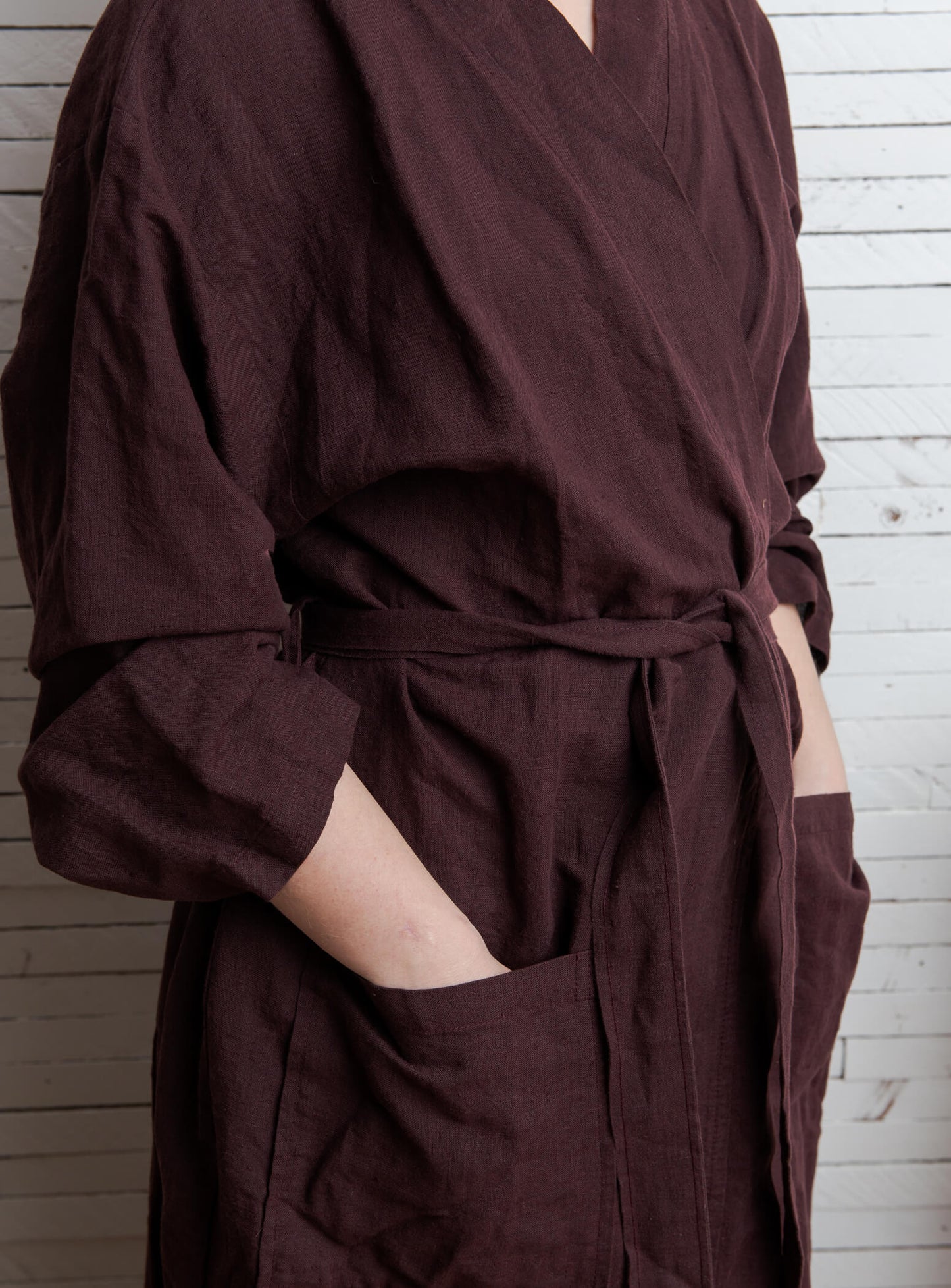 Leyla - Linen / Cotton Robe