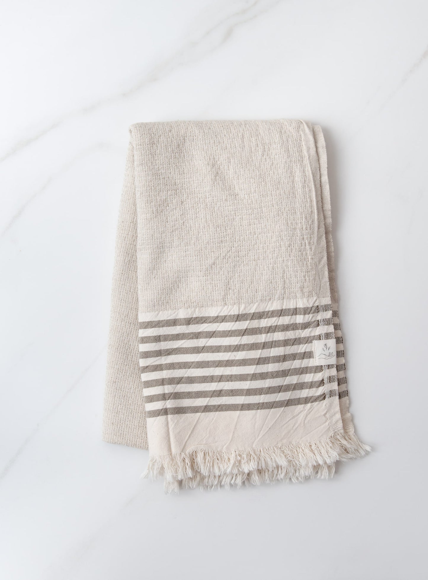 Serviette en lin & coton - Defne