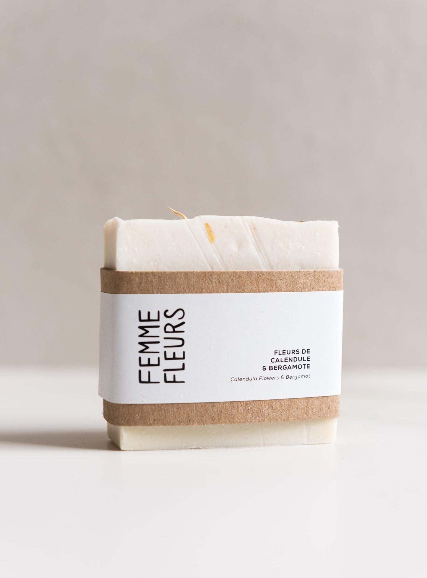 Calendula flower & bergamot soap - Confetti Mill