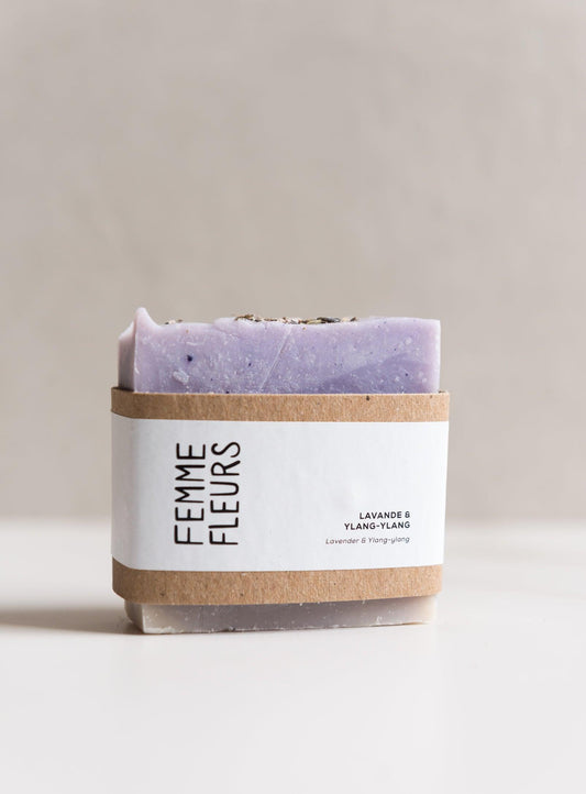 Lavender & ylang-ylang soap - Confetti Mill