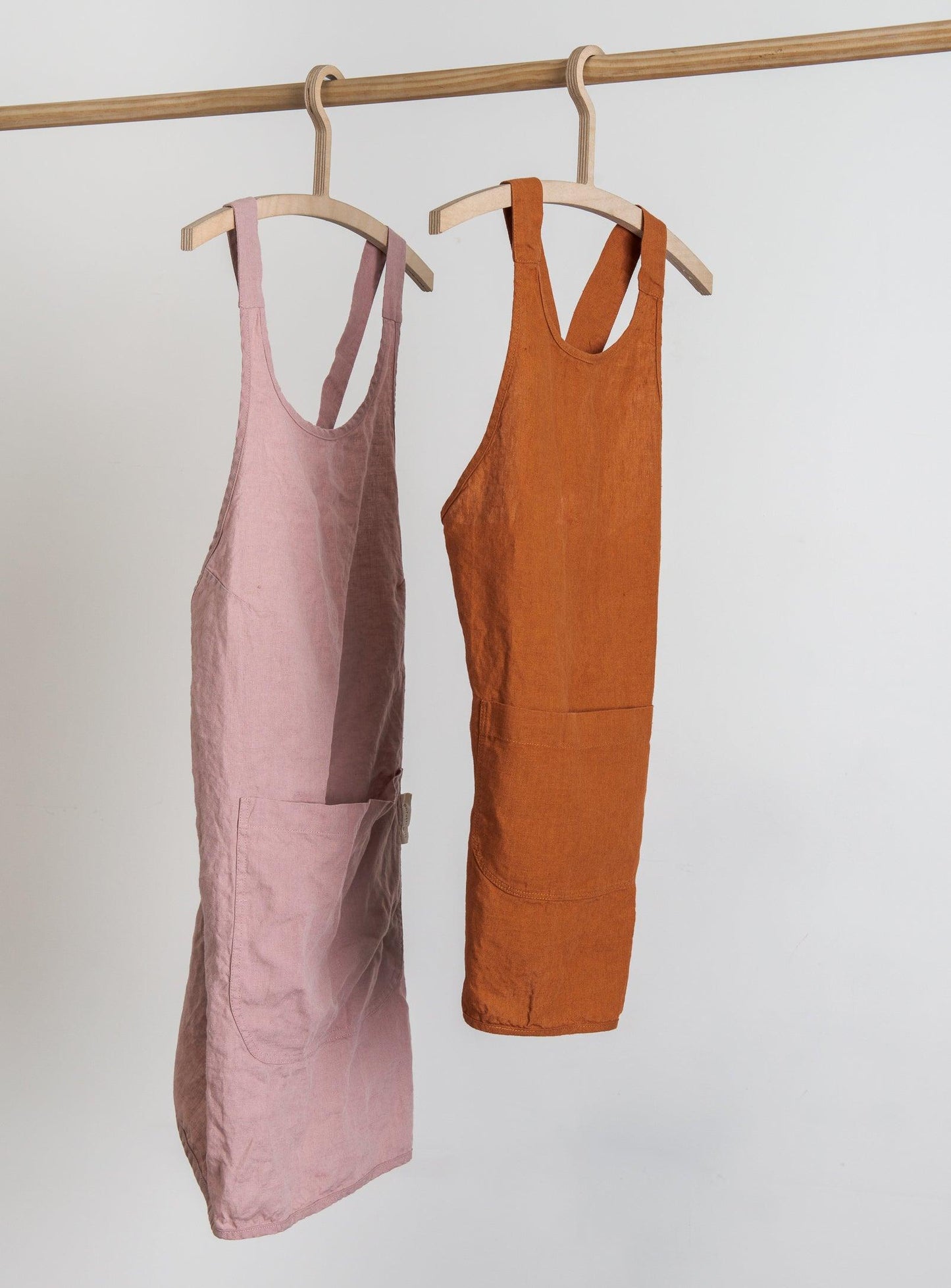 Linen Apron - Dusty pink - Confetti Mill