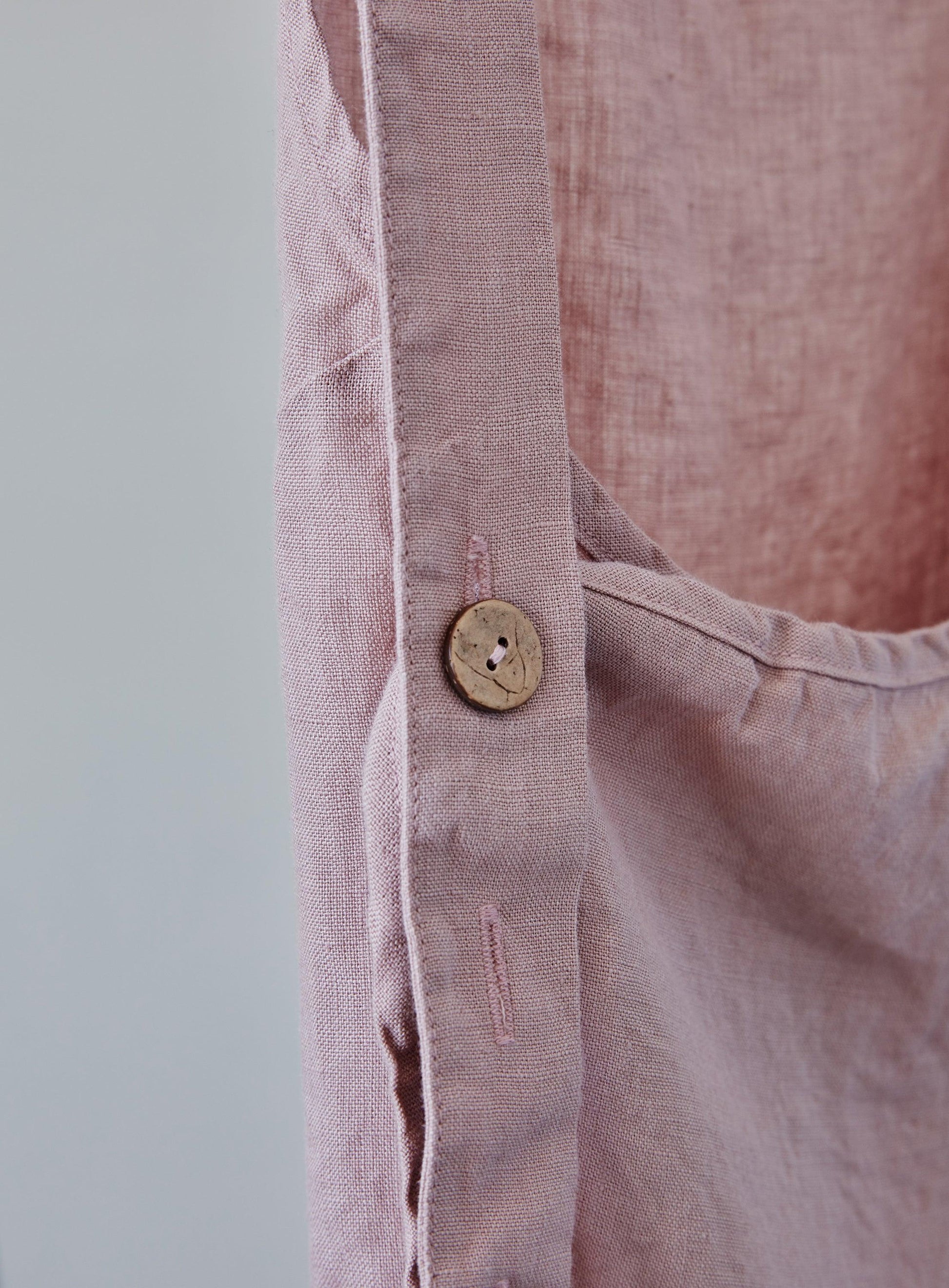 Linen Apron - Dusty pink - Confetti Mill