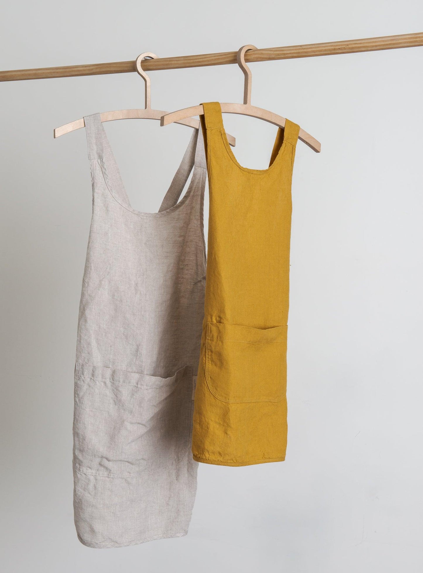 Linen Apron - Oat - Confetti Mill