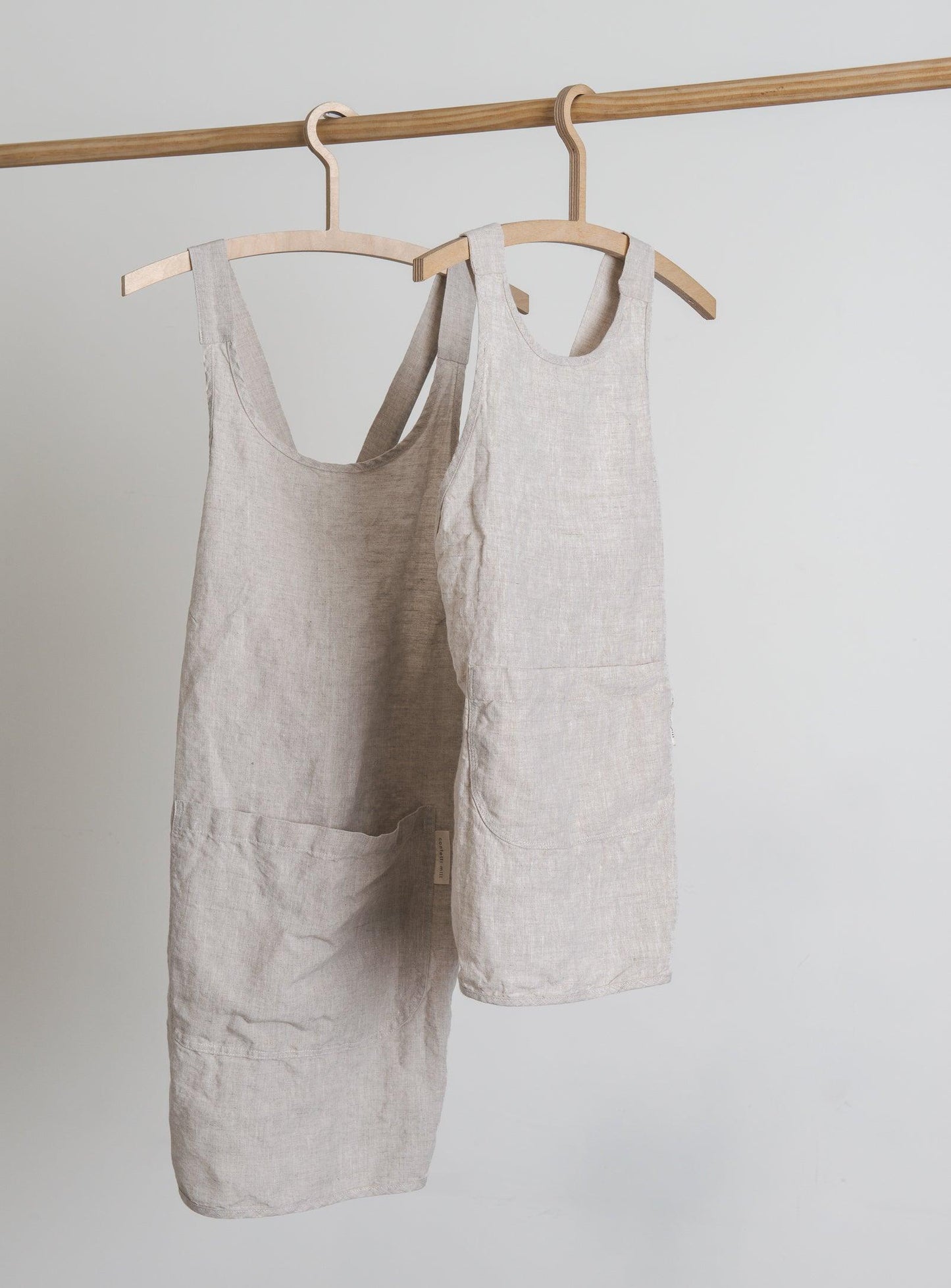 Linen Apron - Oat - Confetti Mill