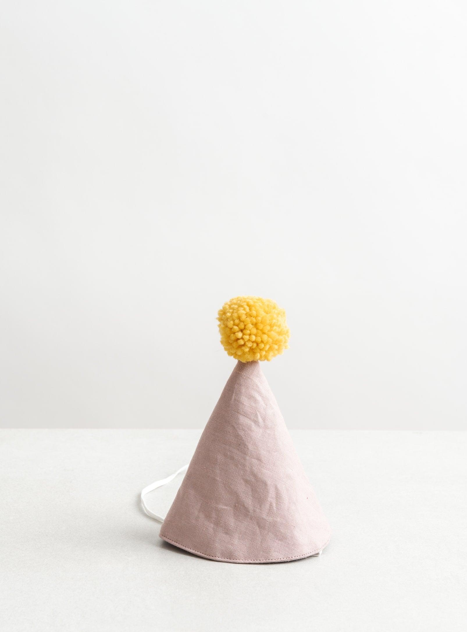 Linen Birthday hat - Confetti Mill