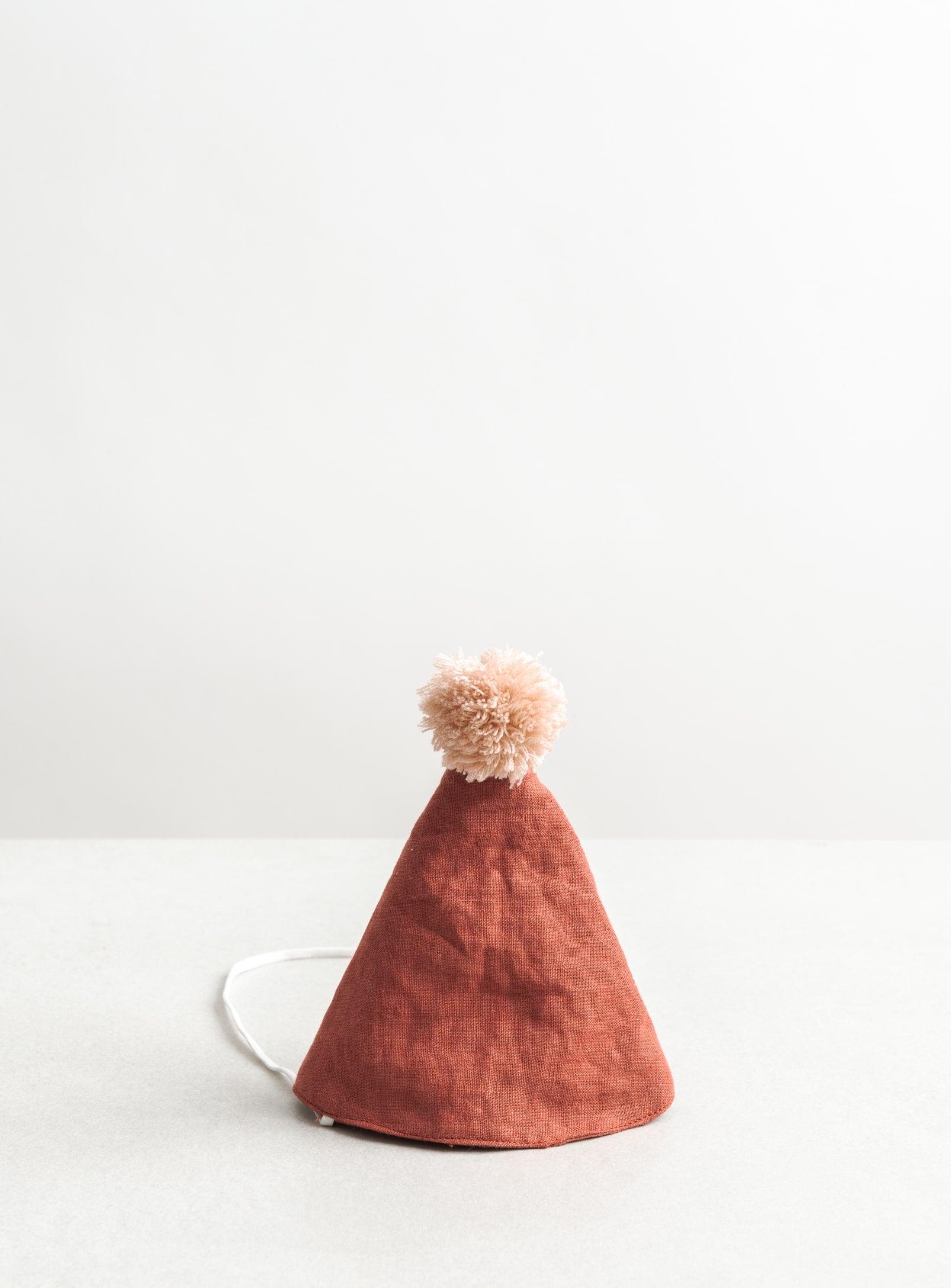 Linen Birthday hat - Confetti Mill