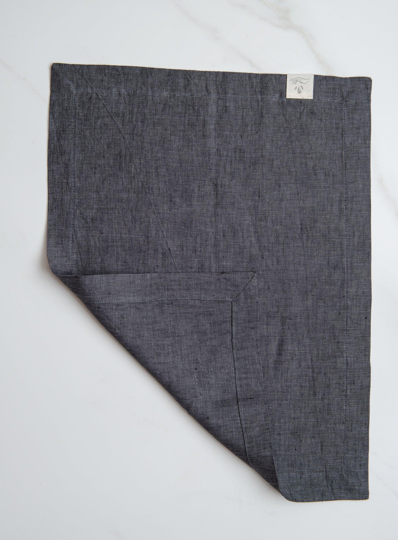 Linen Placemat - Anthracite - Confetti Mill