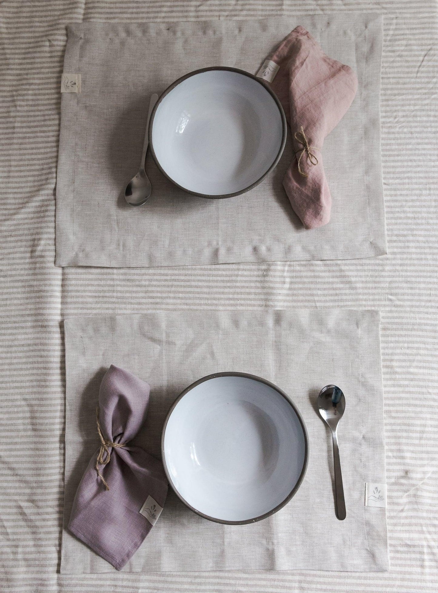 Linen Placemat - Oatmeal - Confetti Mill