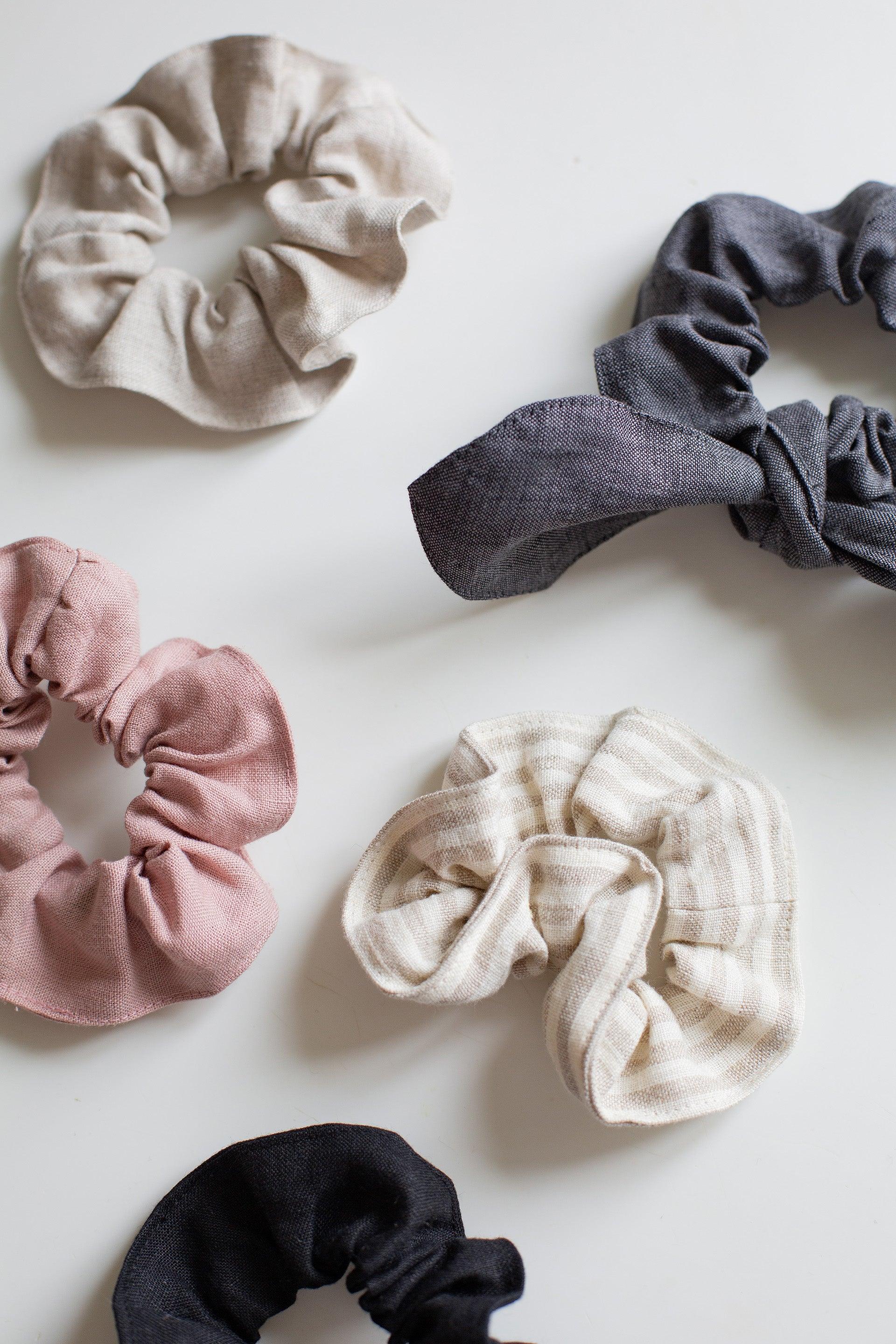 Linen Scrunchies - Confetti Mill