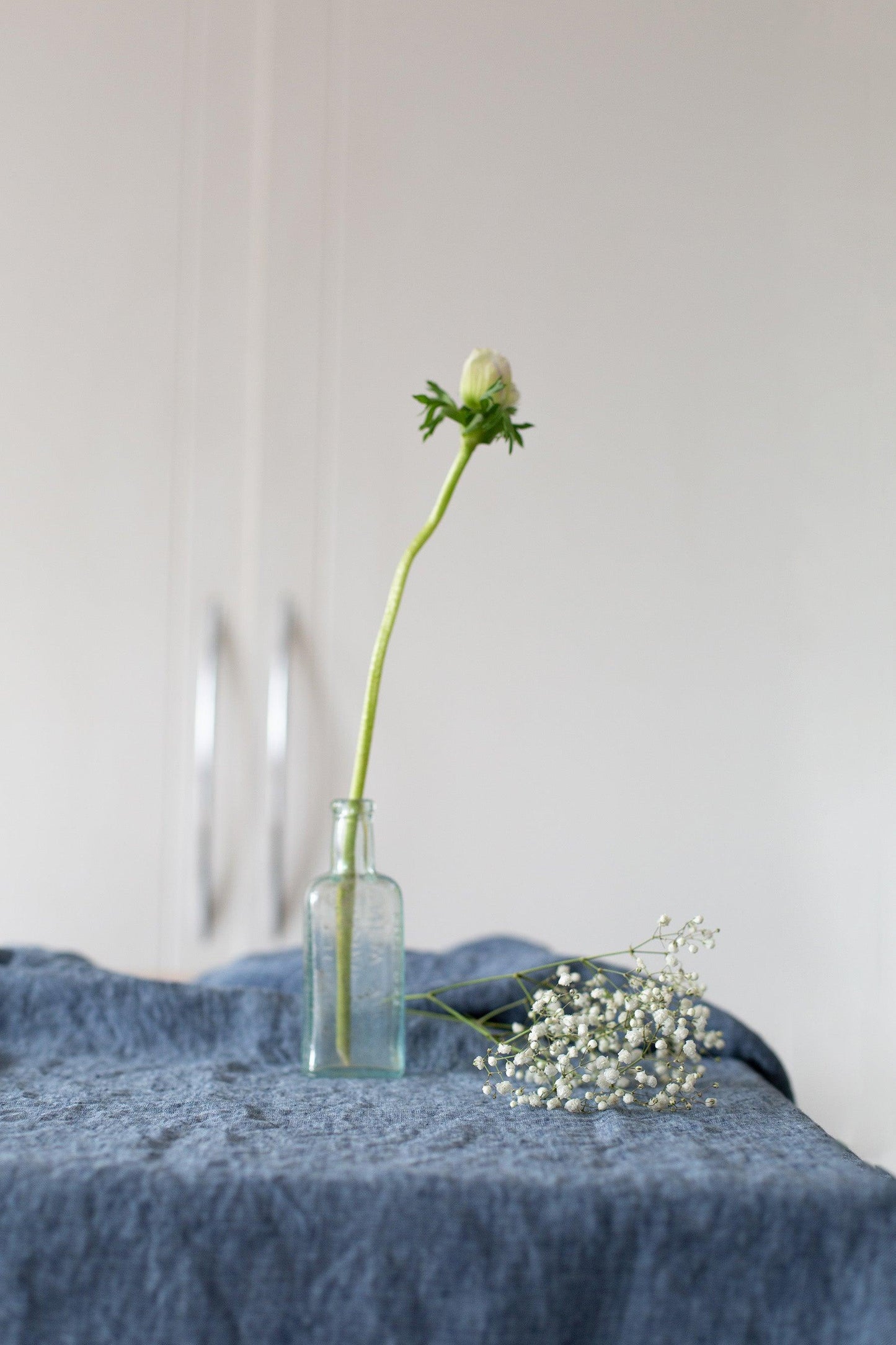 Linen Tablecloth - Blue - Confetti Mill