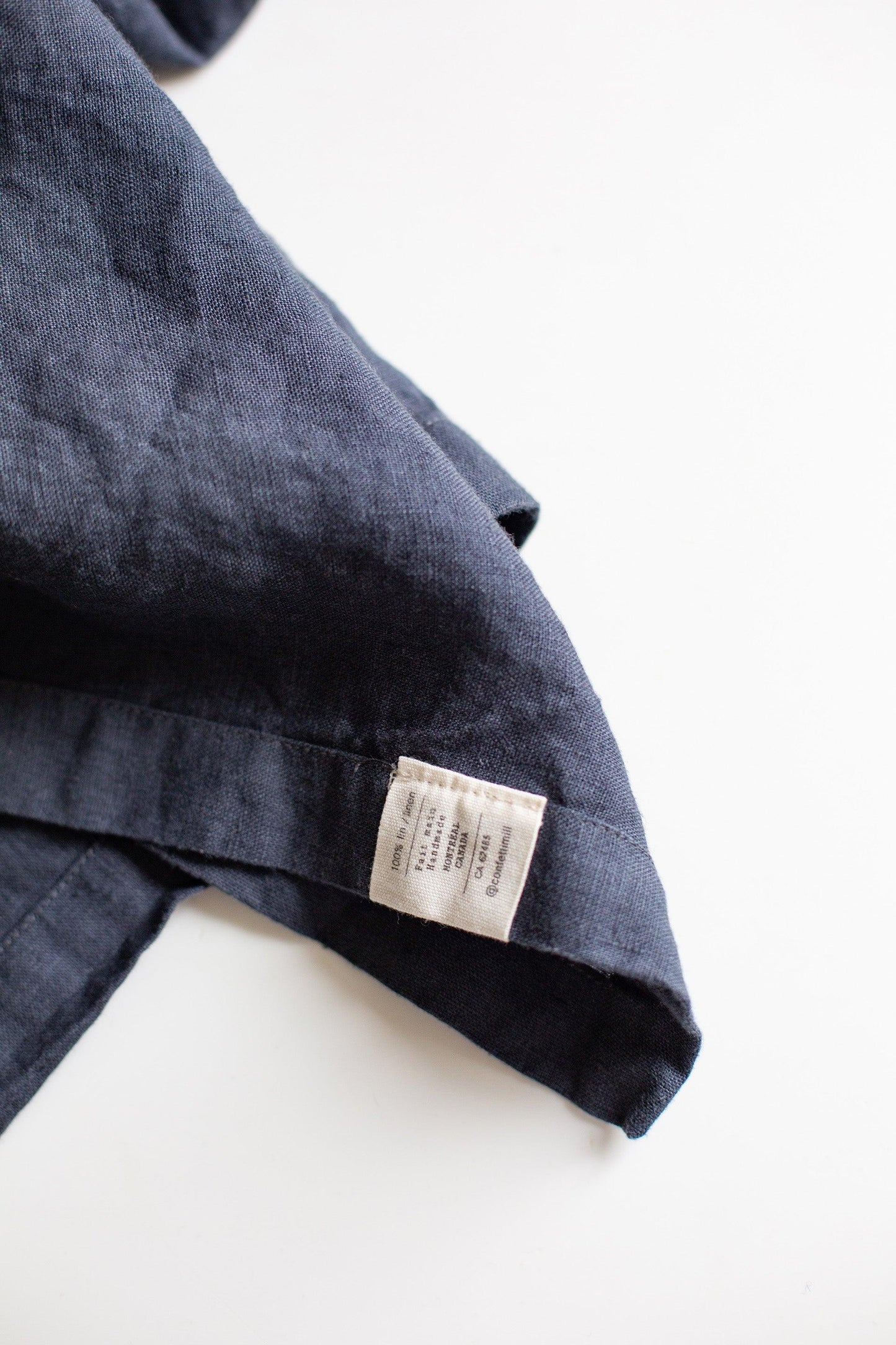 Linen Tablecloth - Dark grey - Confetti Mill