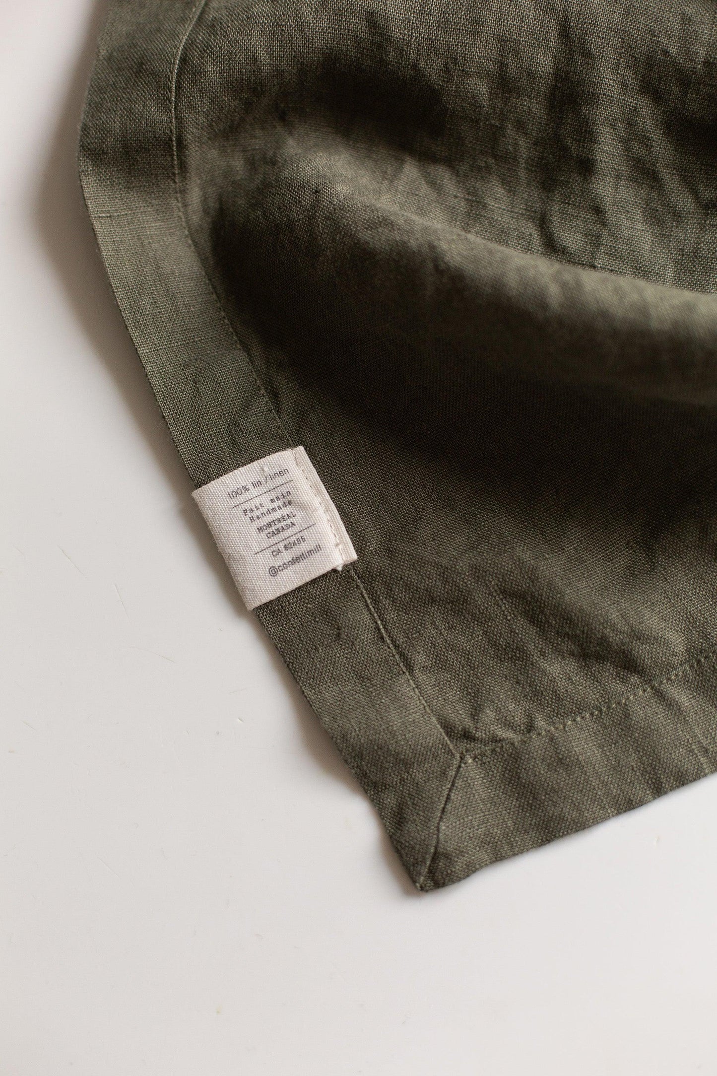 Linen Tablecloth - Forest green - Confetti Mill