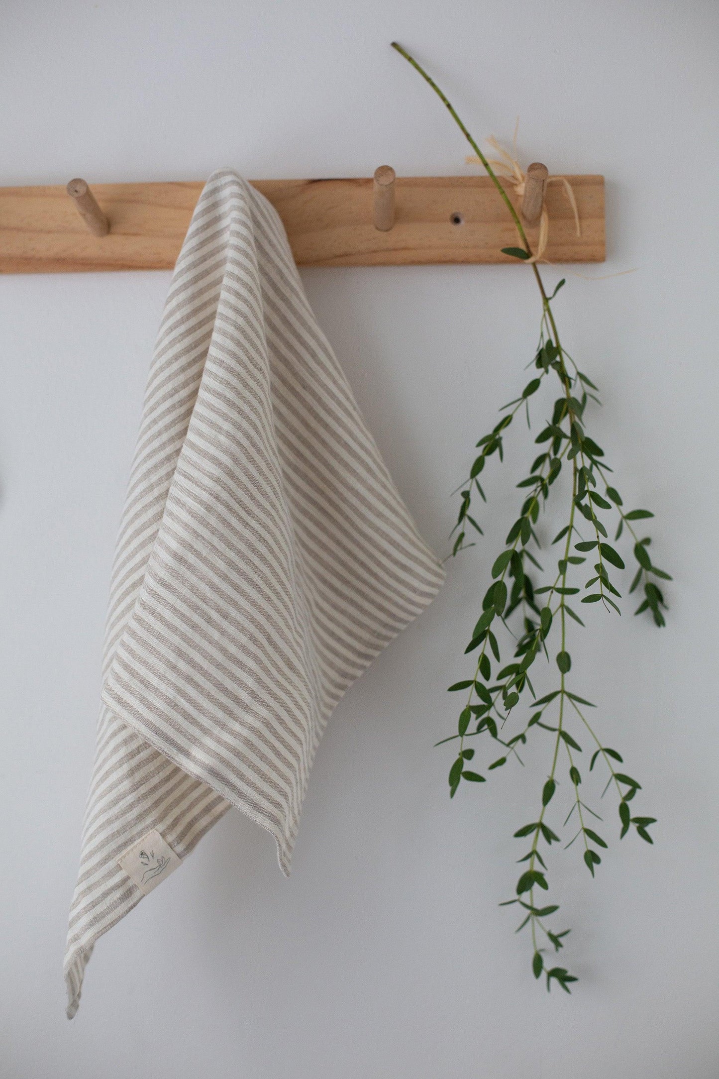 Linen Tea Towel - Stripes - Confetti Mill