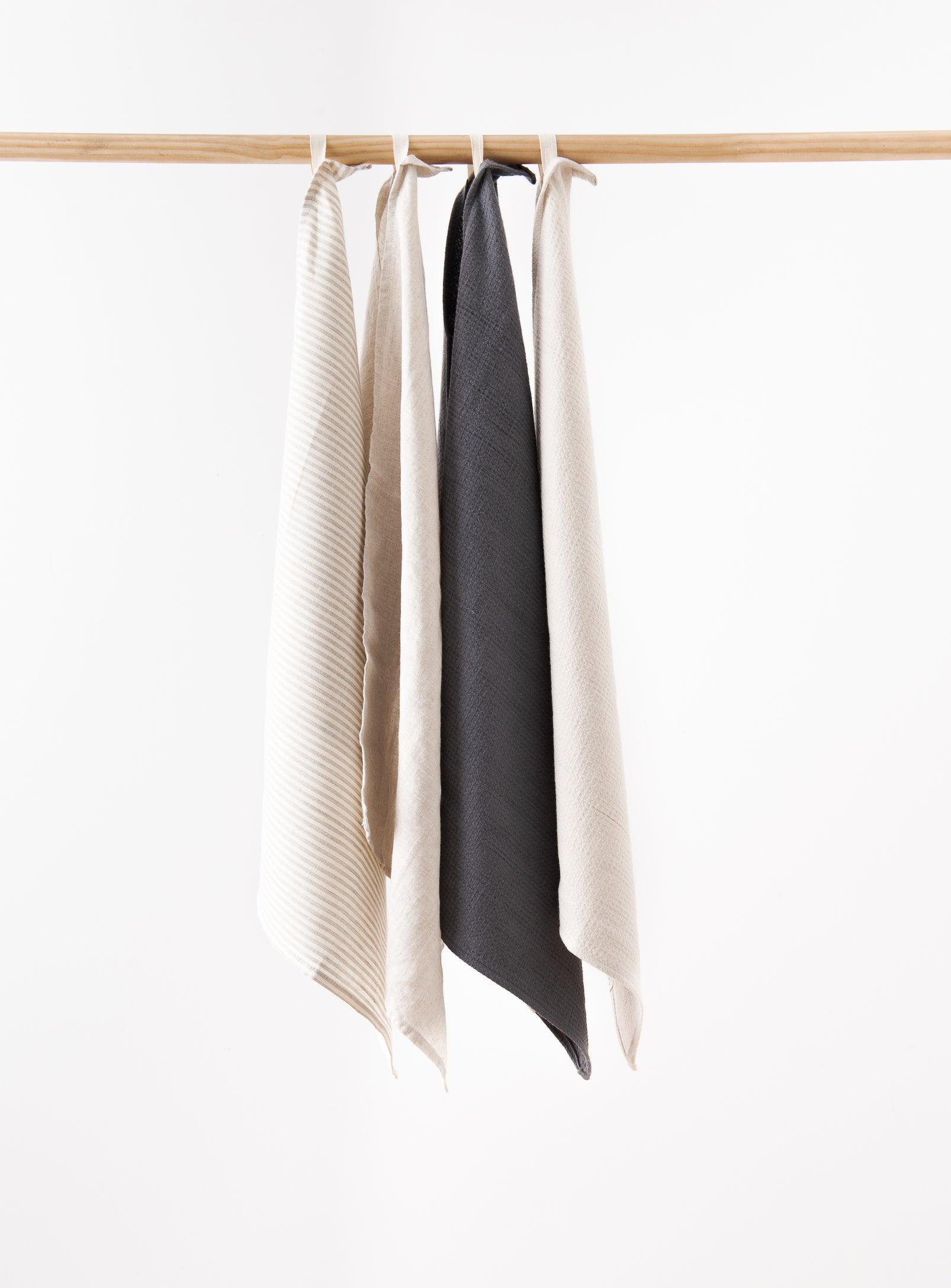 Linen Tea Towel - Waffle - Confetti Mill