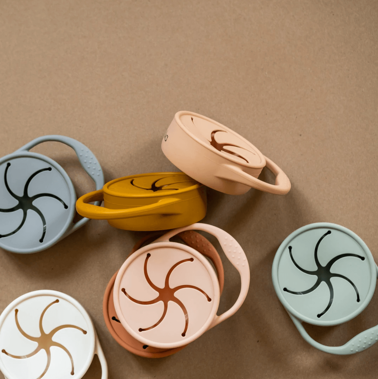 minika coloured snack cups