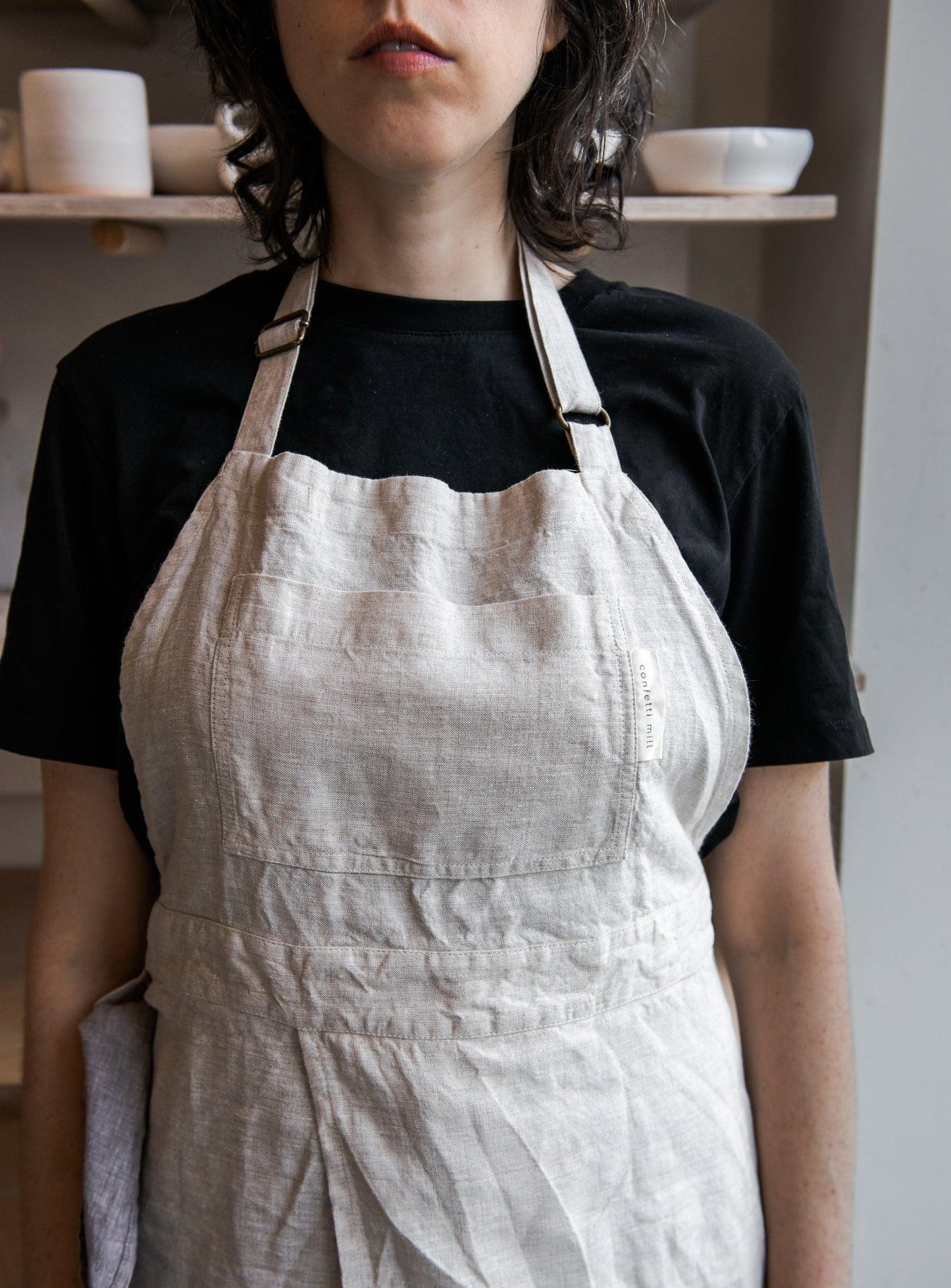Split leg Potter's apron - Confetti Mill
