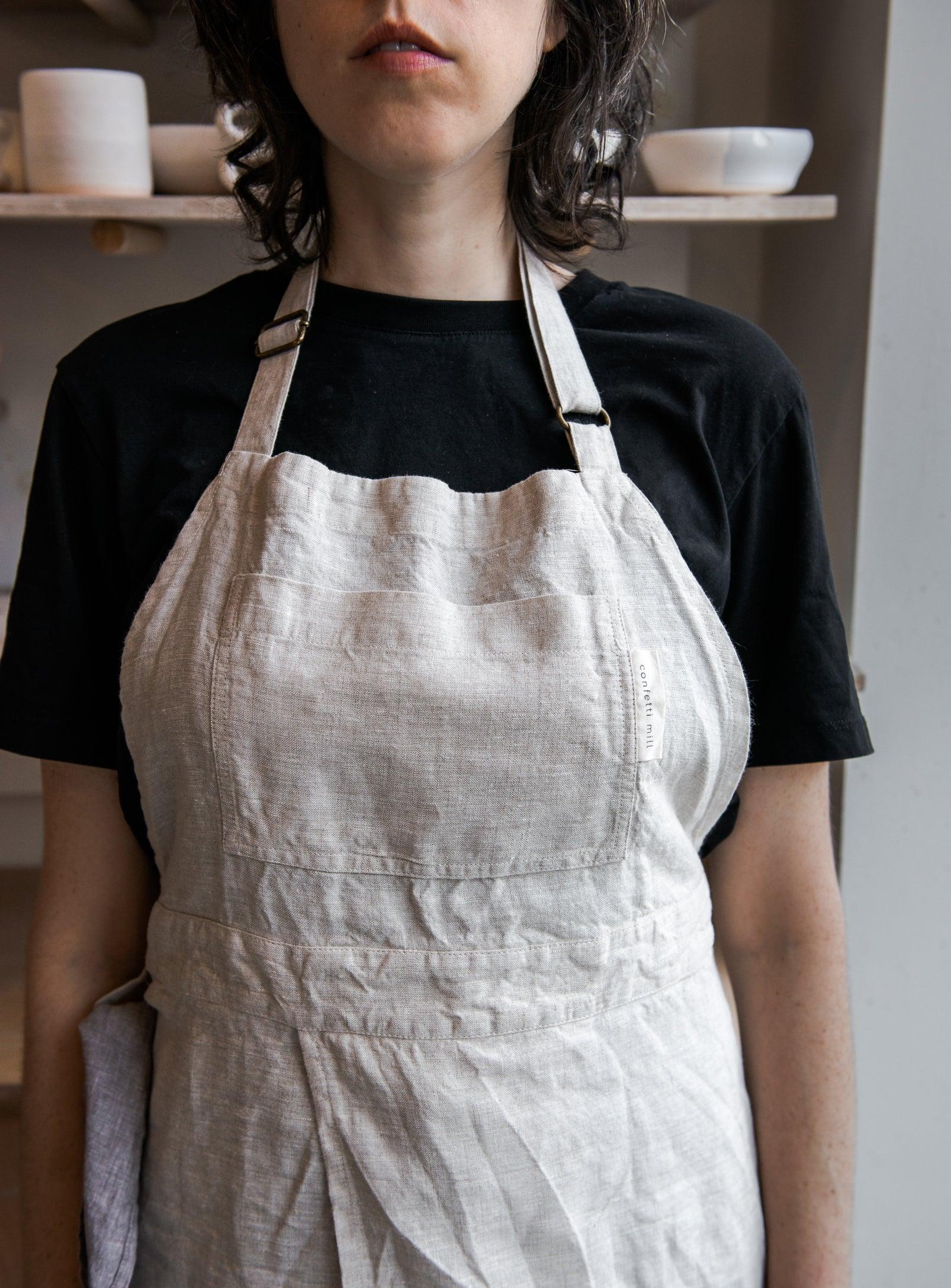 Split leg Potter's apron - Confetti Mill
