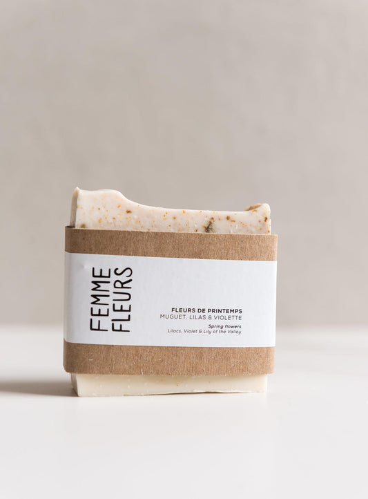 Spring Flowers Handmade Body Soap - Confetti Mill