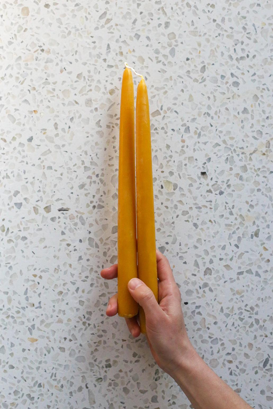 beeswax candles