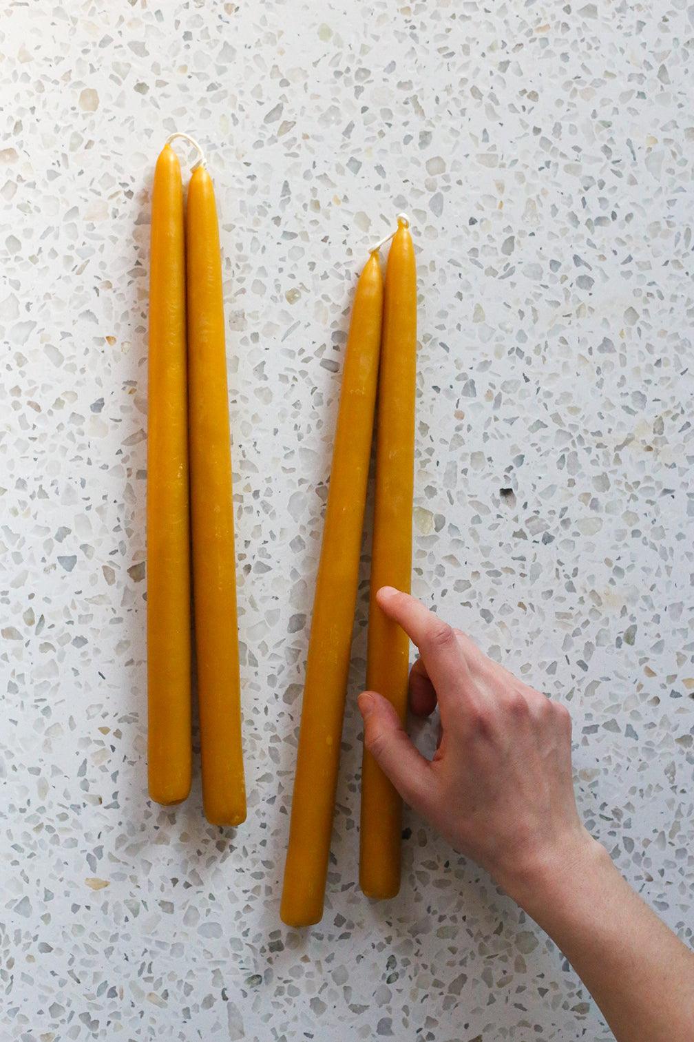 Taper candles 13" - set of 2 - Confetti Mill