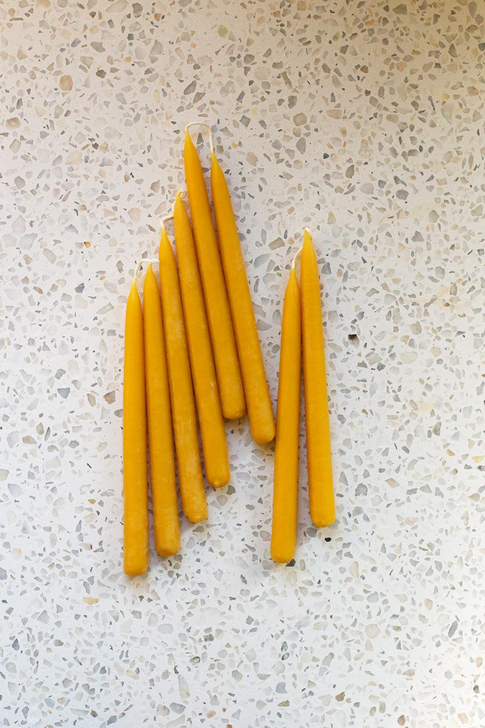 multiple 9" candles