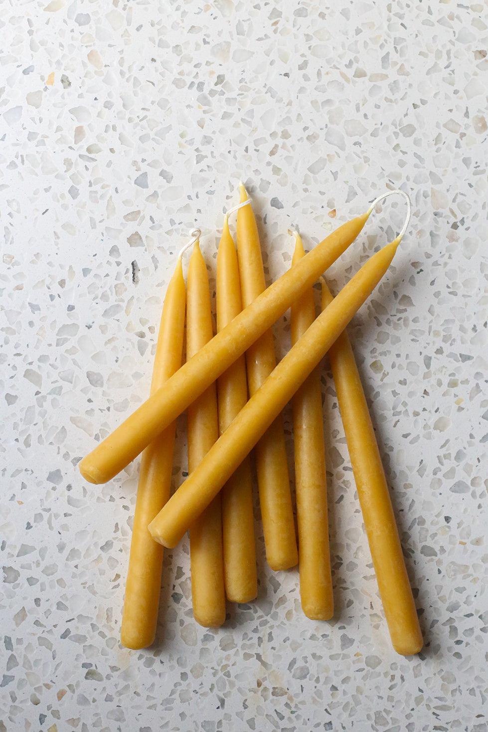 beeswax candles
