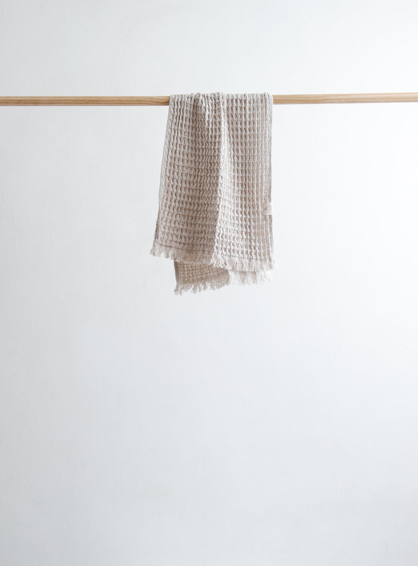 Turkish hand towel - Waffle - Almond - Confetti Mill