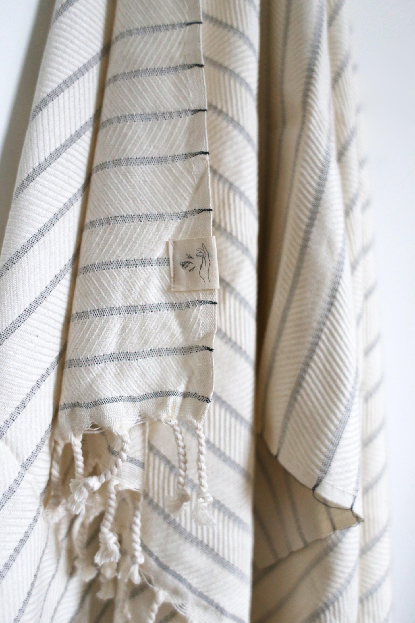 close up of bulut turkish towel