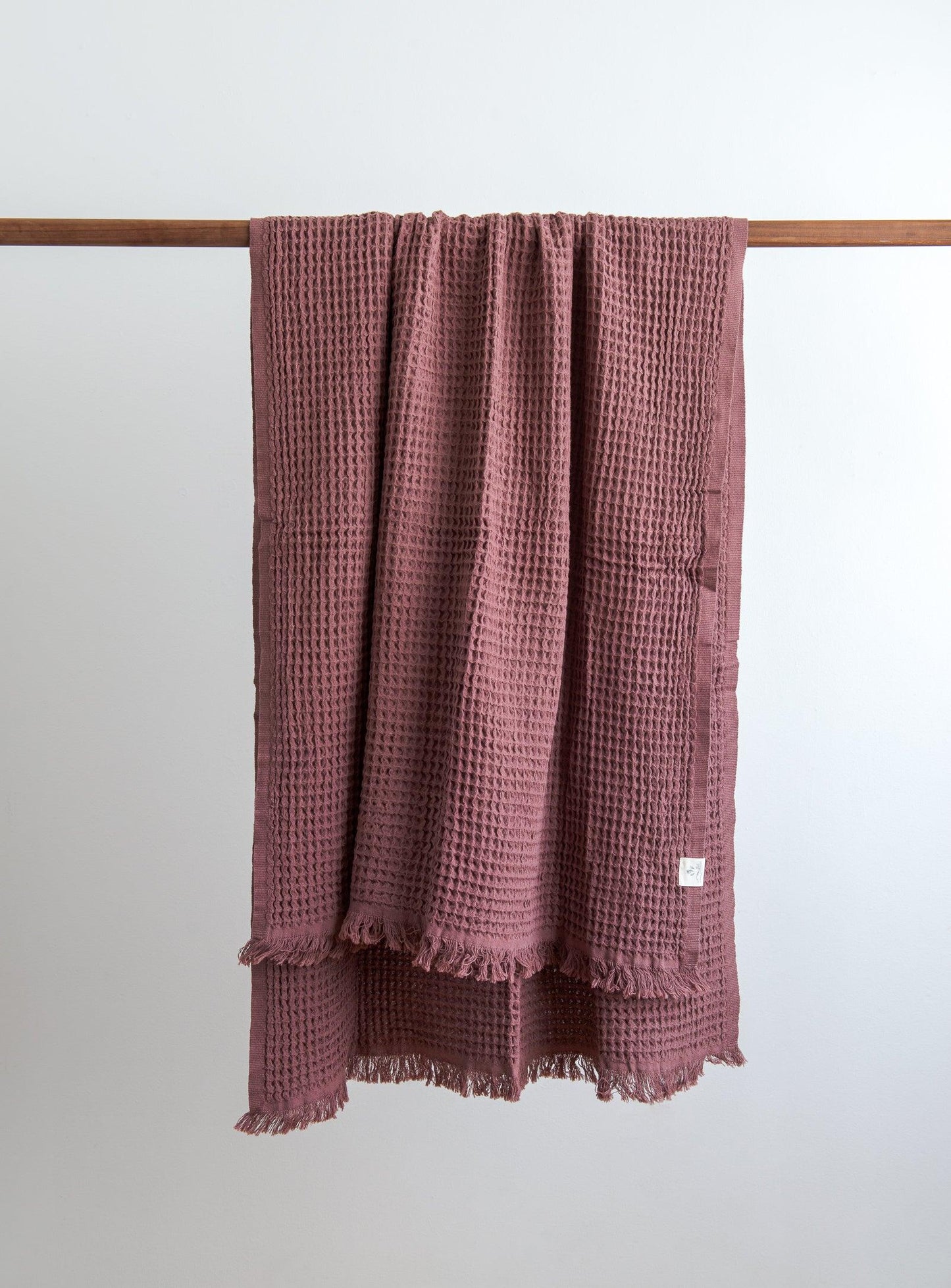 Turkish towel - Waffle - Burgundy - Confetti Mill