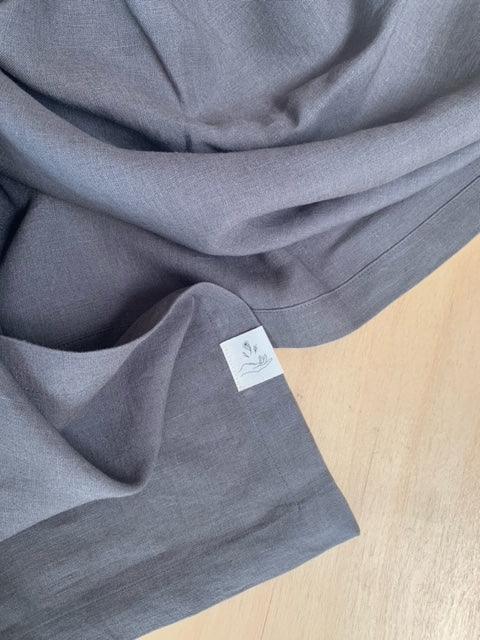 WS - Linen Tablecloth - Silver Grey - Confetti Mill