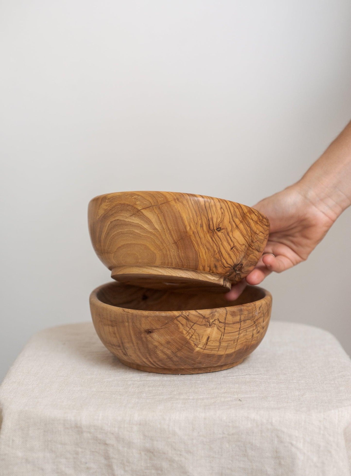 WS - Olive wood bowls - Confetti Mill