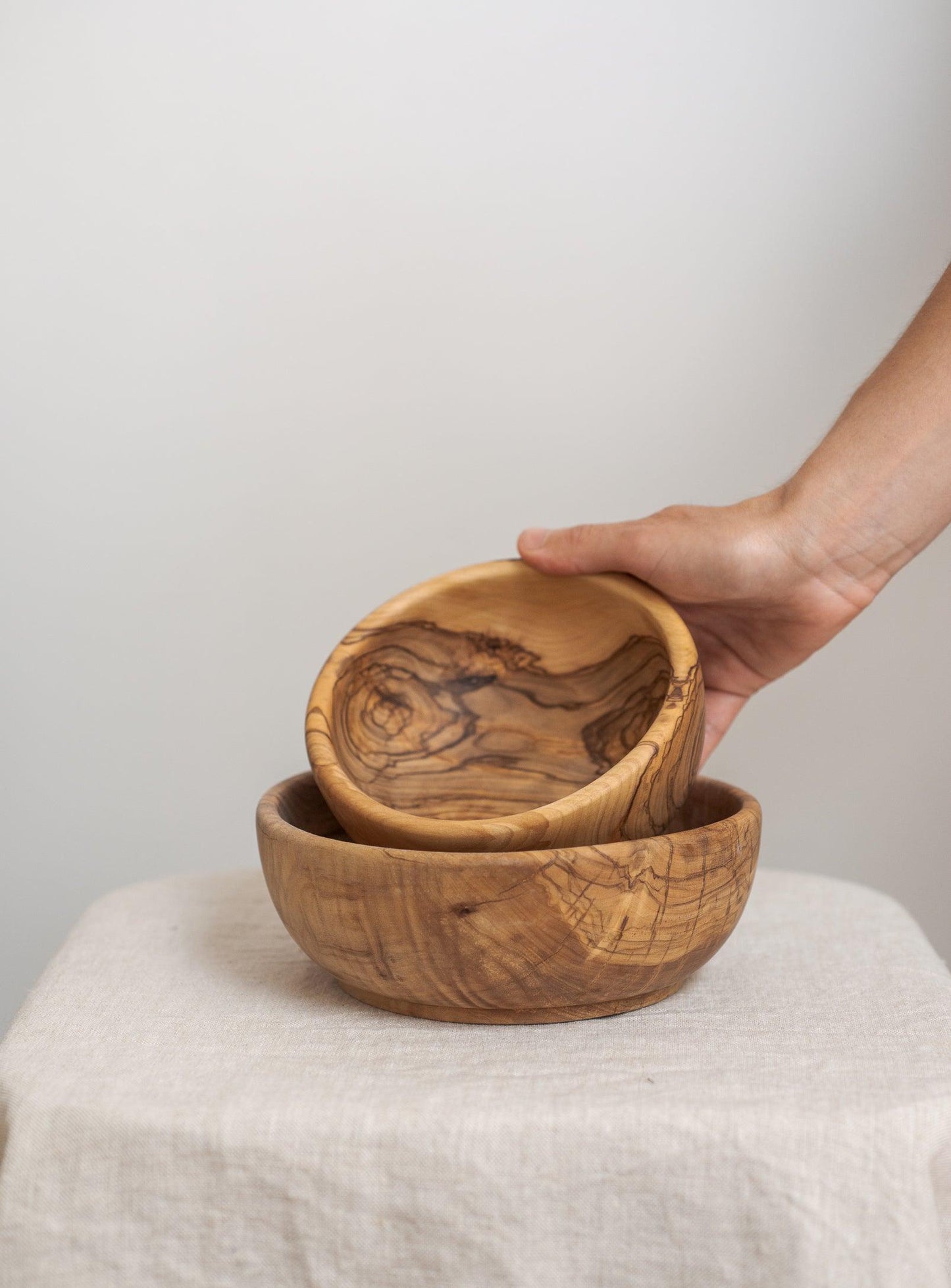 WS - Olive wood bowls - Confetti Mill