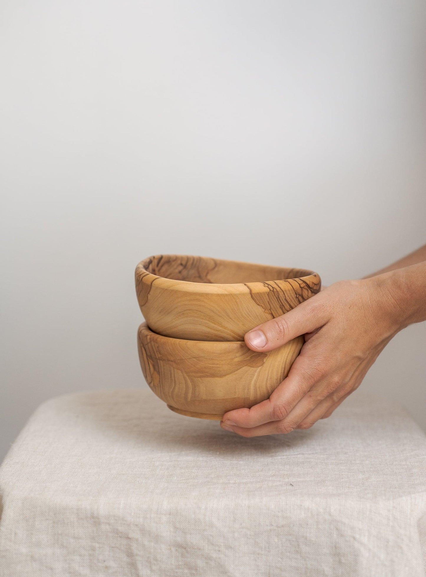 WS - Olive wood bowls - Confetti Mill